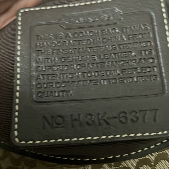 Vintage coach Hobo multi way shoulder bag with matching wallet Bundle - Picture 10 of 12